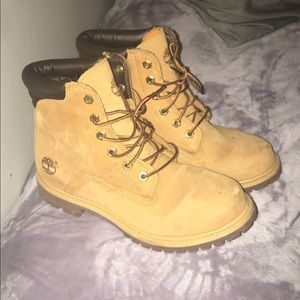 Real Timberland Boots Womens barely worn
